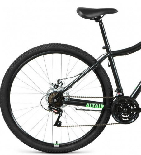Велосипед Altair MTB HT 29 2.0 disc 21 ск черный/ярко-зеленый 21-22 г19 (RBK22AL29168) фото 3