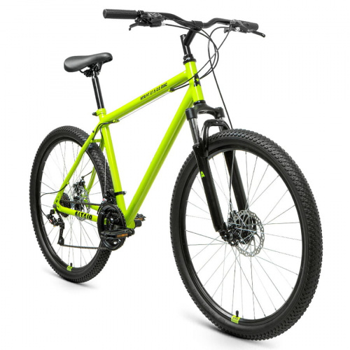 Велосипед Altair MTB HT 27,5 2.0 disc 21 ск зеленый/черный 20-21 г фото 2