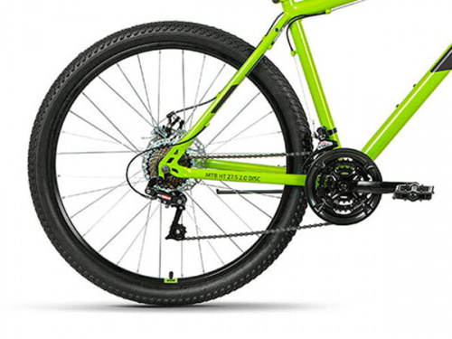 Велосипед Altair MTB HT 27,5 2.0 D 21 ск Зеленый/Черный 2022 г фото 4