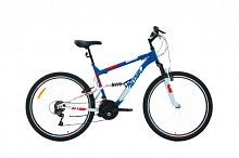 Велосипед Altair MTB FS 26 1.0 18 ск синий/красный