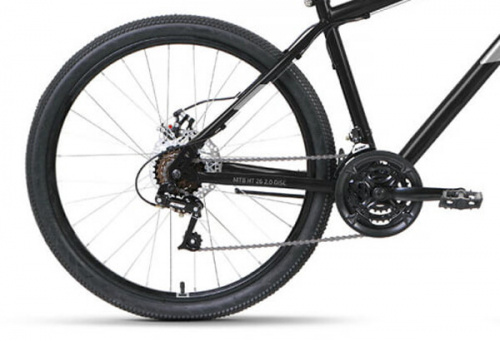 Велосипед Altair MTB HT 26 2.0 D 21 ск Черный/Серый 2022 г фото 4
