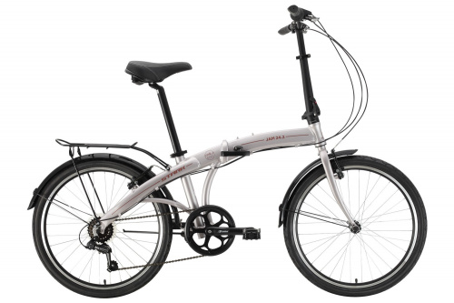 Велосипед Stark 2021 Jam 24.2 V серебристый/коричневый (HQ-0004875) фото 2