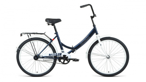 Велосипед Altair City 24 1 ск 21-22 г 16 темно-синий/серый (RBK22AL24009) фото 2