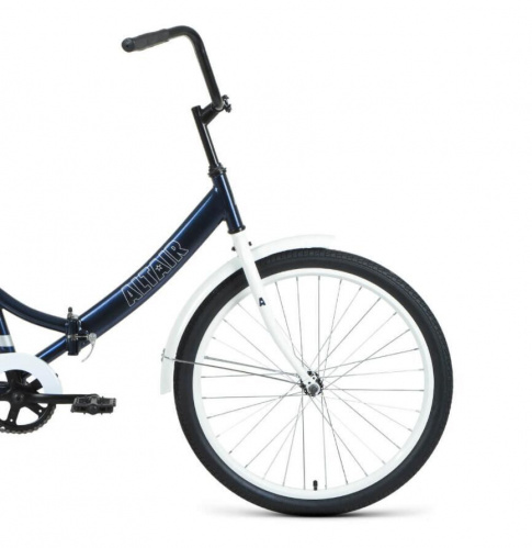 Велосипед Altair City 24 1 ск 21-22 г 16 темно-синий/серый (RBK22AL24009) фото 4
