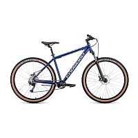 Велосипед Forward Buran 29 2.0 disc AL синий/серебро/20-21 г (19 RBKW1M399002)