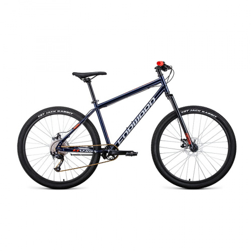 Велосипед Forward Sporting 27,5 X disc темно-синий/красный 20-21 г фото 2