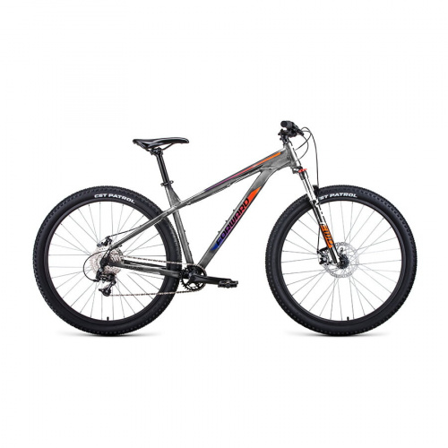 Велосипед Forward Next 29 X disc AL 20-21 г 19 хром/оранжевый (RBKW1M39I003) фото 2