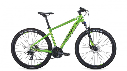 Велосипед Format 27,5 1415 зеленый AL (trekking) 20-21 г