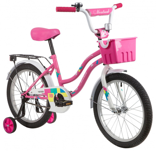 Велосипед Novatrack Tetris (181TETRIS.PN20 18) розовый (1396 фото 6