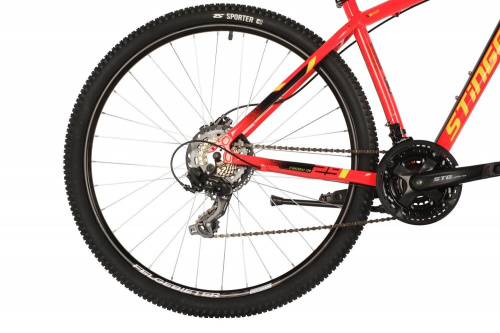 Велосипед Stinger 29AHD.ELEMPRO.22RD1 (146737) красный фото 4