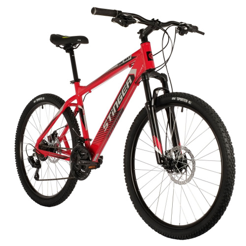 Велосипед Stinger 26AHD.THEBAT.18RD1 (146710) красный фото 2