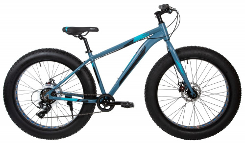 Велосипед Foxx FATBIKE (26AHD.BUFFALO.17BL1) синий фото 3