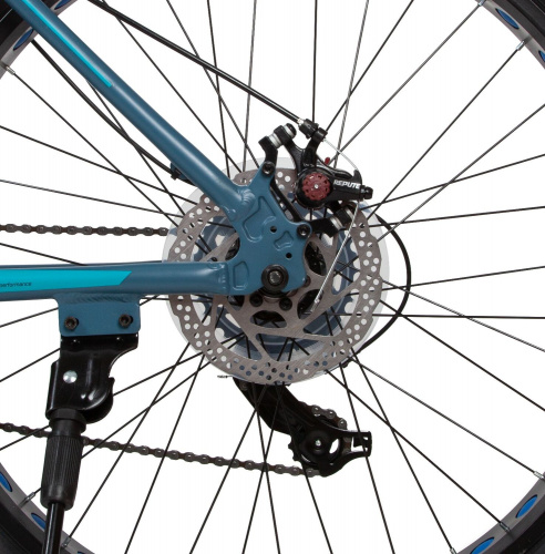 Велосипед Foxx FATBIKE (26AHD.BUFFALO.17BL1) синий фото 5