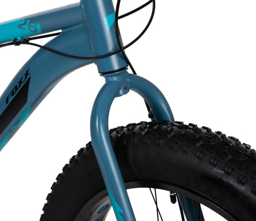 Велосипед Foxx FATBIKE (26AHD.BUFFALO.17BL1) синий фото 7