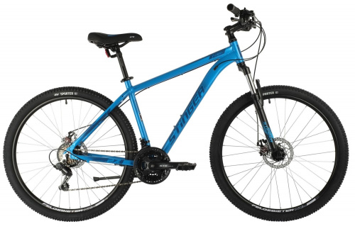 Велосипед Stinger 27AHD.ELEMEVO.18BL1 синий фото 3