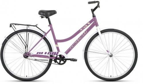 Велосипед Altair CITY 28 LOW фиолетовый/белый (RBK22AL28026) фото 2