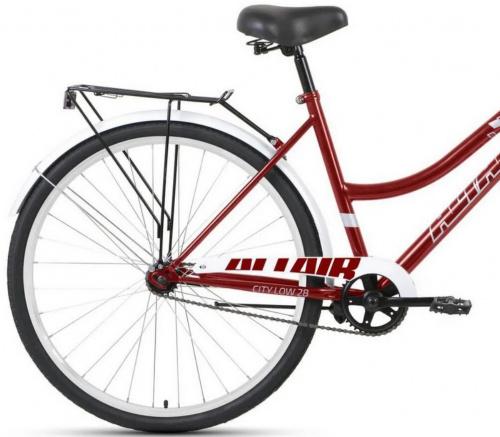 Велосипед Altair CITY 28 LOW темно-красный/белый (RBK22AL28022) фото 4