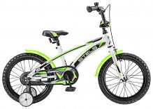 Велосипед Stels 16 Arrow V020 белый/зеленый 9.5"