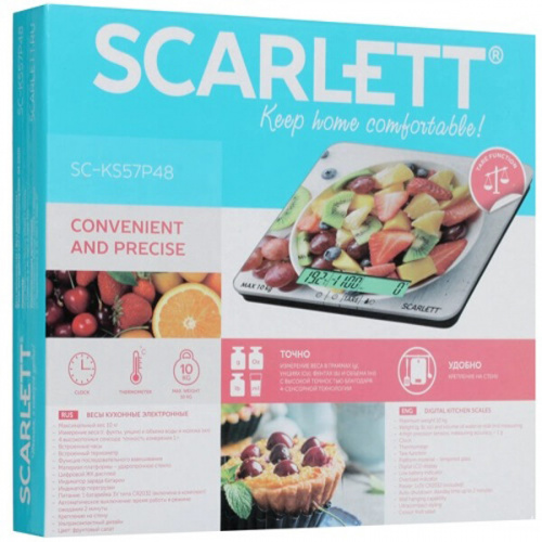 Весы кухонные Scarlett SC-KS57P48 фото 7