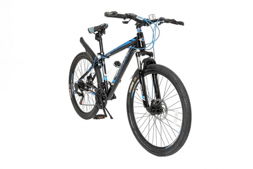 Велосипед Nasaland 26 черно-синий 6123M-B