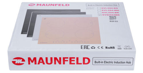 Встраиваемая индукционная варочная панель Maunfeld EVSI594BK фото 12