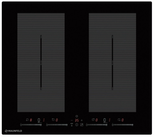 Встраиваемая индукционная варочная панель Maunfeld EVI 594 FL2(S)-BK фото 2