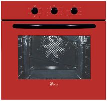 Встраиваемый электрический духовой шкаф Лысьва ER0006G00 красный