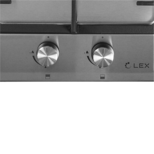 Встраиваемая газовая варочная панель Lex GVS 321 IX фото 4