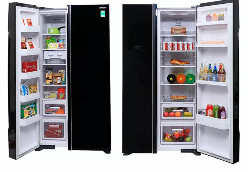 Холодильник Side-By-Side Hitachi R-S 702 PU0 GBK фото 7