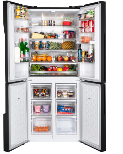 Холодильник Side-By-Side Maunfeld MFF182NFBE фото 16