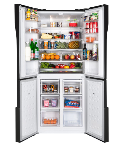 Холодильник Side-By-Side Maunfeld MFF182NFSBE фото 16