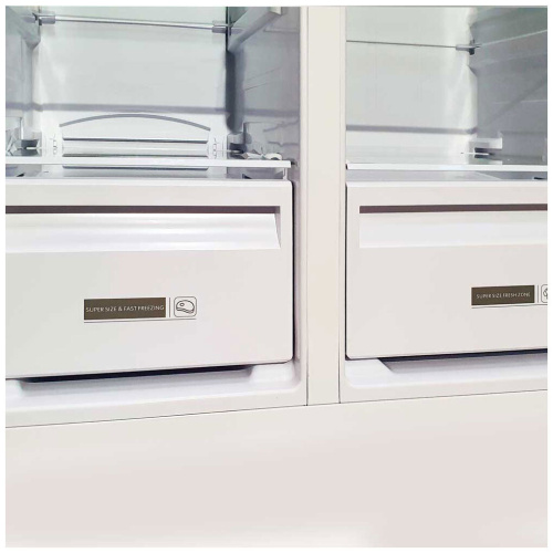 Холодильник Ginzzu NFK-615 золотистый фото 10