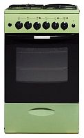 Комбинированная плита Лысьва ЭГ 1/3г01 МС-2у зеленый (без крышки)