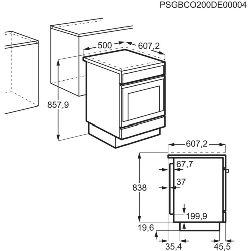 Комбинированная плита Electrolux RKK 560200 X фото 3