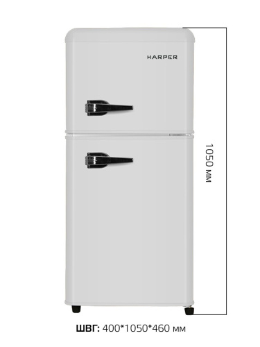 Холодильник Harper HRF-T140M WHITE фото 4