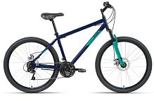 Велосипед Altair MTB HT 26 2.0 D 21 ск Темно-синий/Бирюзовый 2022 г
