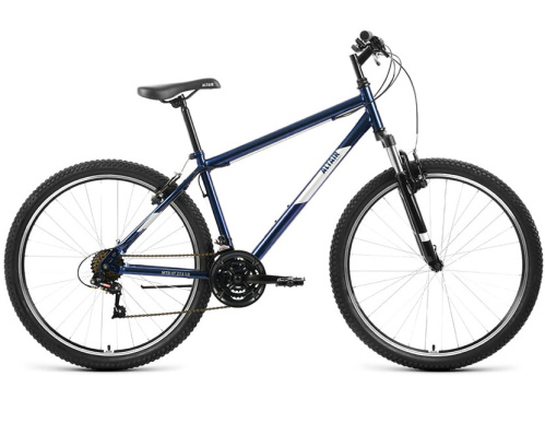 Велосипед Altair MTB HT 27,5 1.0 21 ск Темно-синий/Серебро 2022 г 17 RBK22AL27130