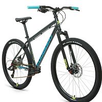 Велосипед Forward Sporting 27,5 X D Темно-серый/Зеленый 2022 г 19 RBK22FW27890