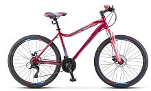 Велосипед Stels MISS-5000 D 26 V020 вишнёвый/розовый (LU096323/LU089367)