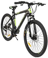 Велосипед Nasaland 27.5 черно-зеленый 275M031