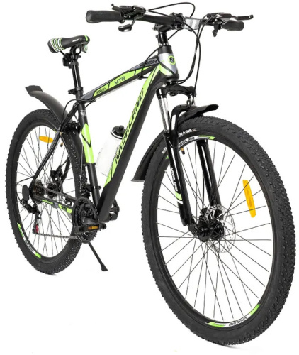 Велосипед Nasaland 29 черно-зеленый 29M031 C-T19