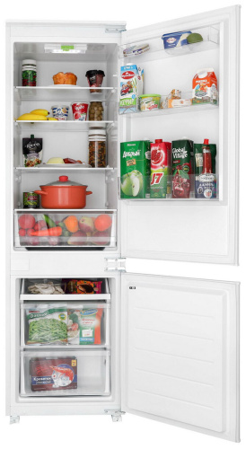 Встраиваемый холодильник Hiberg RFCB-300 LFW фото 2