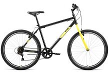 Велосипед Altair MTB HT 26 1.0 черный/желтый, RBK22AL26104