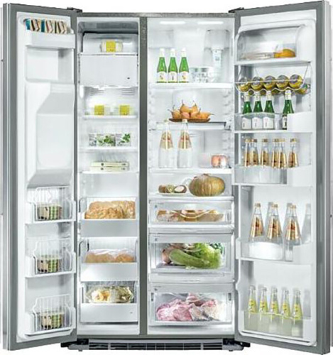 Холодильник IO Mabe ORE24VGHF С бежевый фото 4