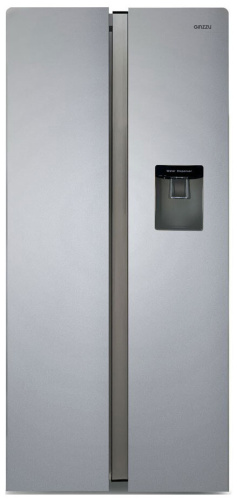 Холодильник Side by Side Ginzzu NFI-4012 серебристый