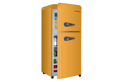 Холодильник Harper HRF-T140M ORANGE фото 3