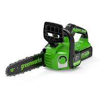 Цепная пила аккумуляторная GreenWorks GD24CS30