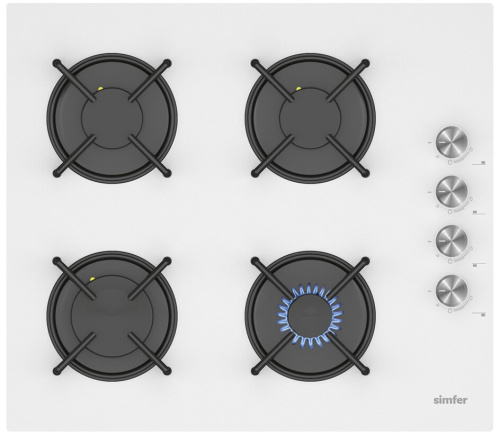 Встраиваемая газовая варочная панель Simfer H60K40C000TB