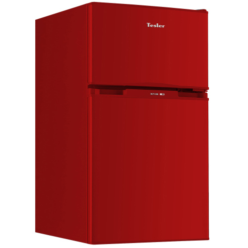 Холодильник Tesler RCT-100 RED фото 2