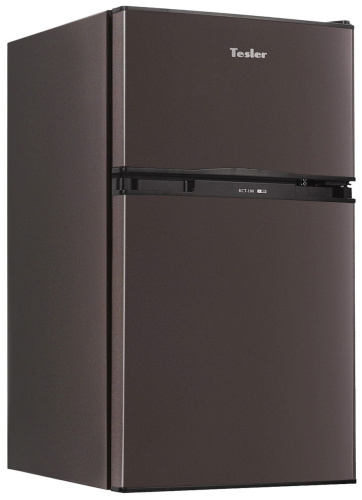 Холодильник Tesler RCT-100 DARK BROWN фото 2